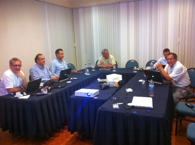 Reunión con representantes de Peñoles en Veracruz.